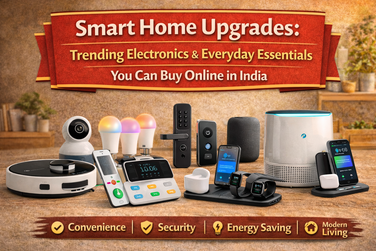 Smart Home Upgrades: Trending Electronics & Everyday Essentials You Can Buy Online in India (2026 Guide)