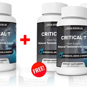 Critical T Testosterone Supplement – Boost Muscle, Drive & Performance
